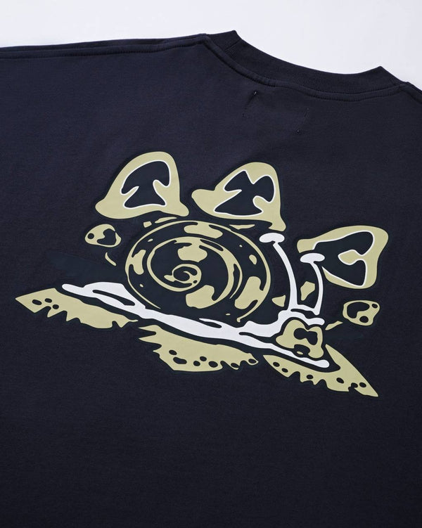 SNAIL TEE - NAVY