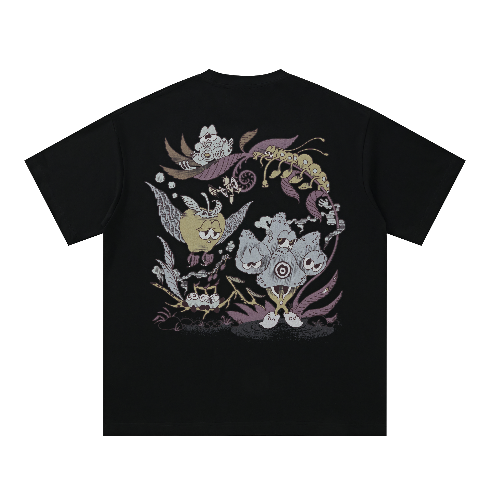 GARDEN TEE - BLACK