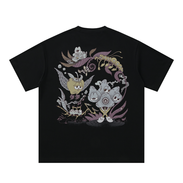 GARDEN TEE - BLACK