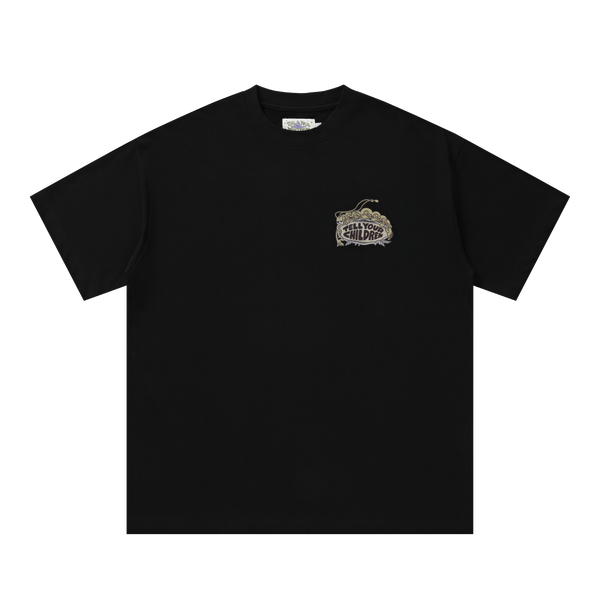 GARDEN TEE - BLACK