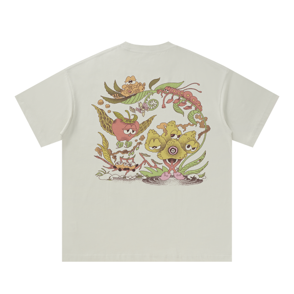 GARDEN TEE - OFF WHITE