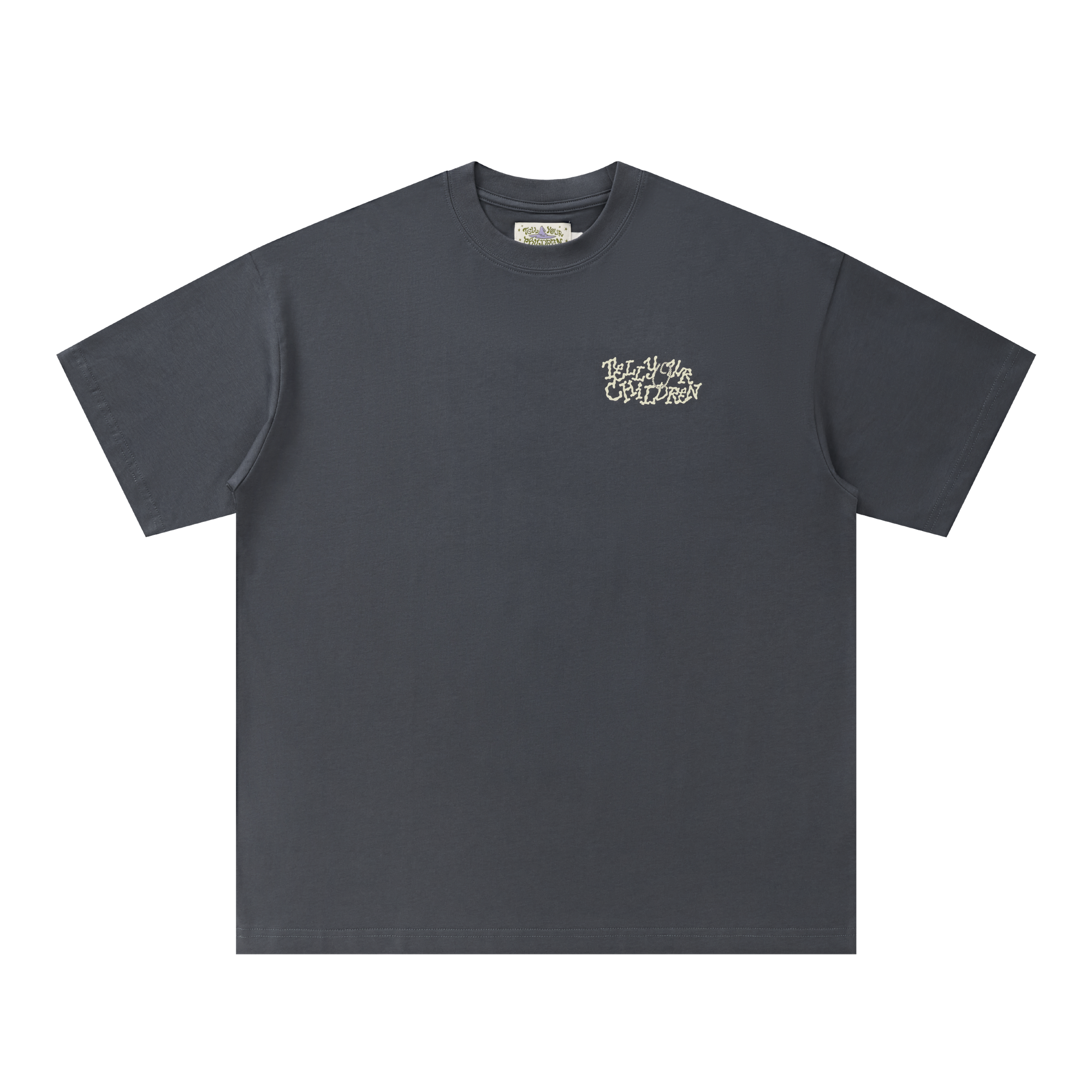 MASHED CREATURES TEE - GREEN BLUE