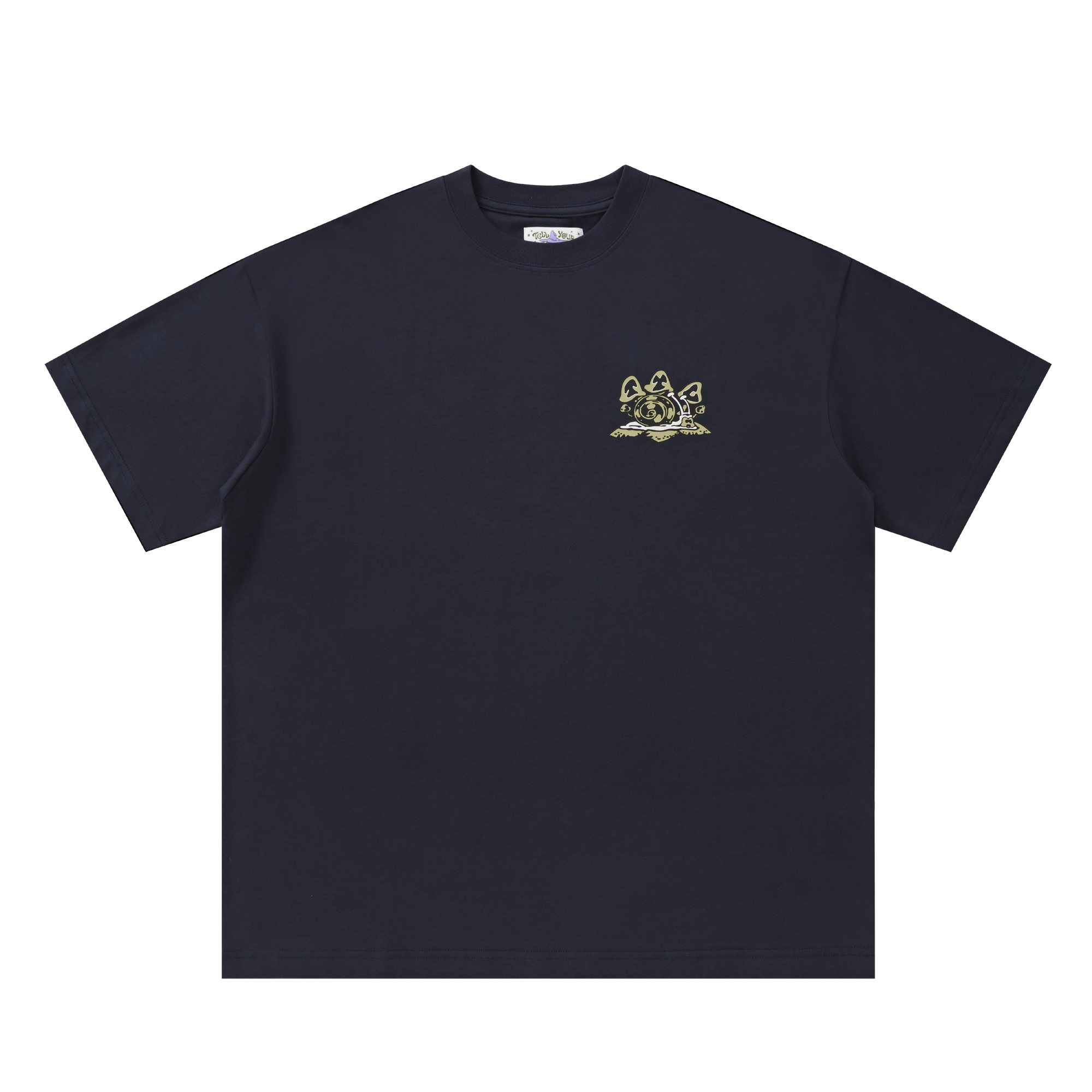 SNAIL TEE - NAVY